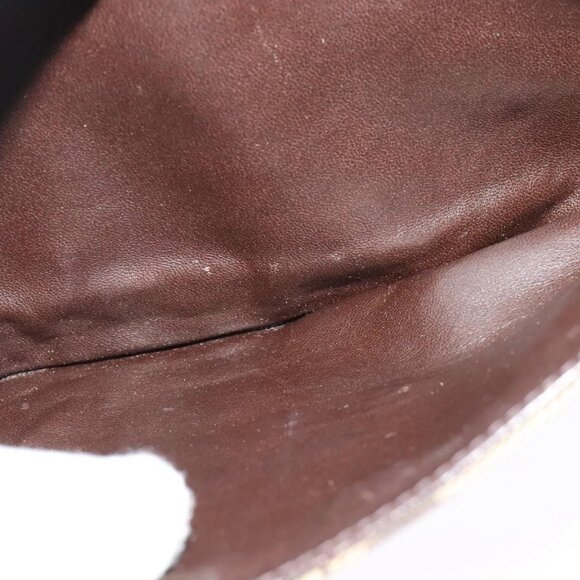 CELINE C Sulky Shoulder Bag Canvas Beige Auth - Picture 13 of 16